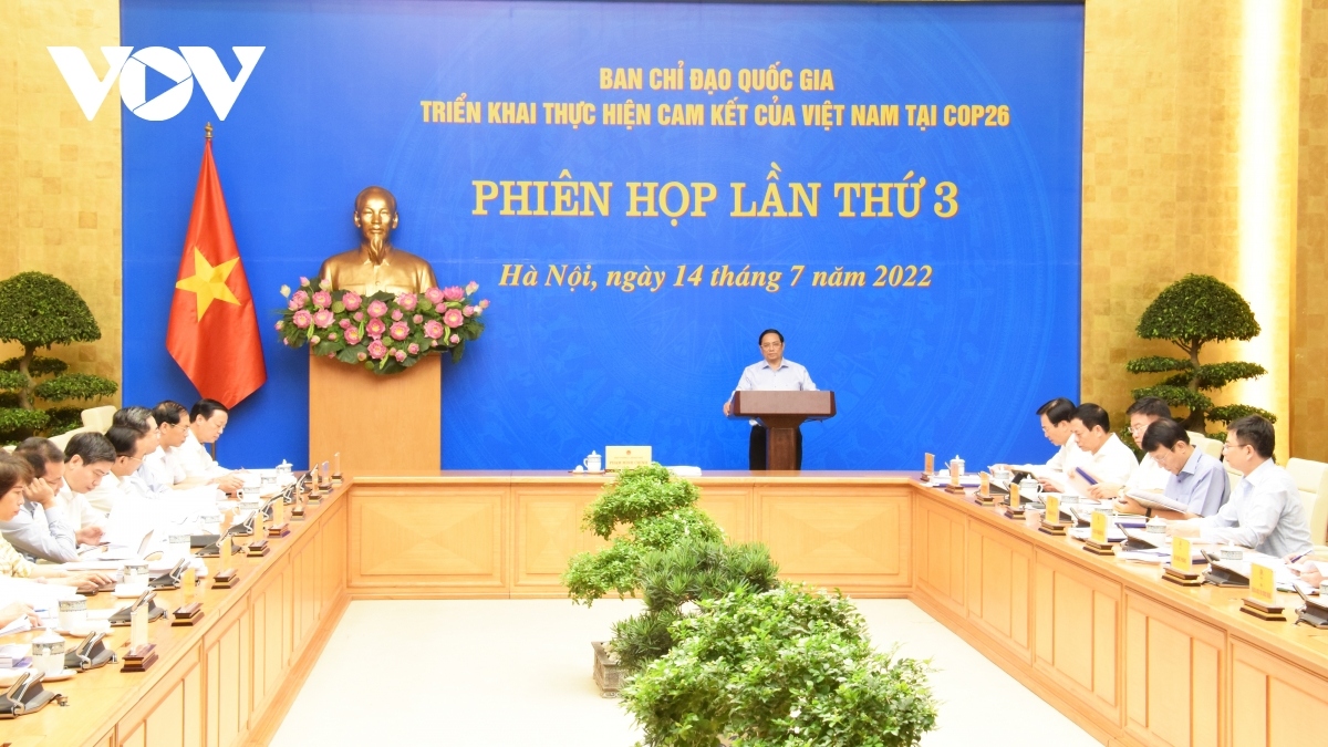 PM chairs meeting on Vietnam’s COP 26 commitment implementation
